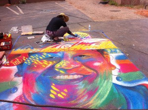 Kayenta Chalk Art Street Painting Festival