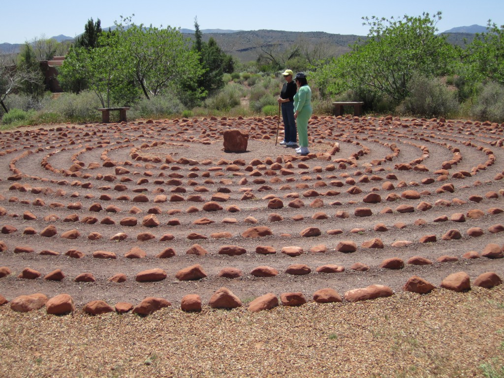 Desert Rose Rock Labyrinth