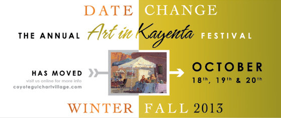 Art in Kayenta DATE CHANGE 